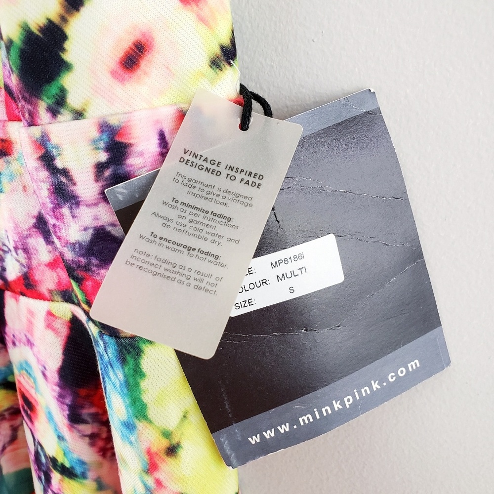 NWT • MINKPINK "Spring Wave" Fit & Flare Festival & Rave Dress - Picture 6 of 9